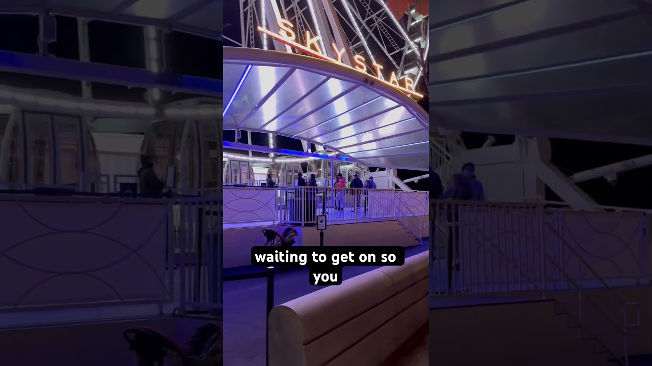The Ferris Wheel Up Close in San Francisco's fisherman's wharf