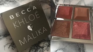 Celebrity Becca x Khloe Kardashian and Malika Haqq First Impression/Review Net Worth