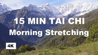 15 MIN TAI CHI MORNING STRETCHING AND WARM-UP to Prepare the Body for any Daily Physical Activity.