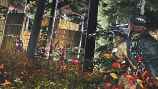 Forest base under the gun of the enemy. The kings of Tisy are in action. - DayZ