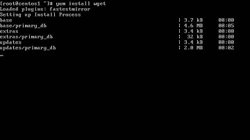 instalar wget centos