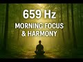 659 Hz + Ondas Beta 14 Hz Binaurales | Enfoque, Claridad y Activación Mental