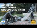 Sculptures in Patagonia - Via Christi Park: A hidden gem - 4K UHD - 🇦🇷 Argentina