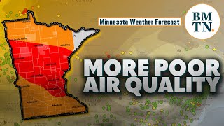 Minnesota weather: Polluted air, rain chances dwindle