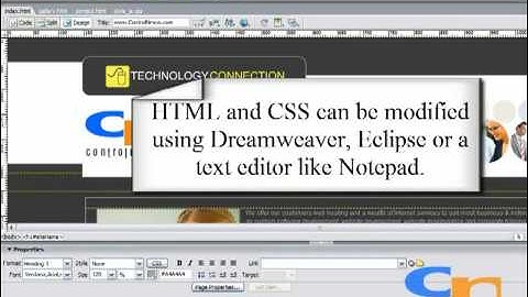 How to build a website - Free CSS/HTML Template (part 2 of 2)