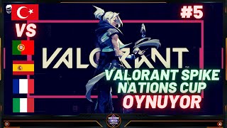 Wtcn -Valorant Spike Nations Cup Türkiye Vs Fransa Oynuyor Wlegoo,Rogu,Rip,Kero Full Yayin Part 5