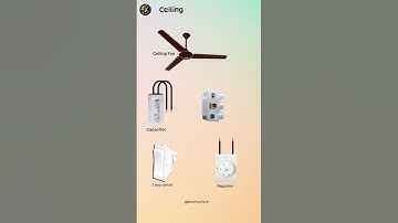 Ceiling Fan Connection with Capacitor | How To Fan Connection with Capacitor #shorts #youtubeshorts