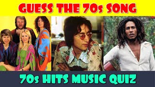 Guess the Popular 70s Songs
