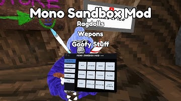 Gorilla Tags BEST Mod?? (Mono Sandbox V1.2.1)