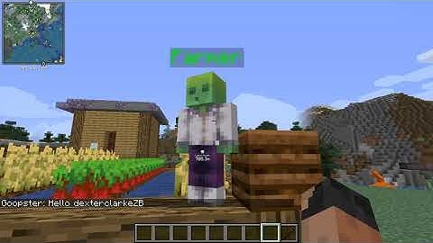 Minecraft mod showcase(Custom NPCS)