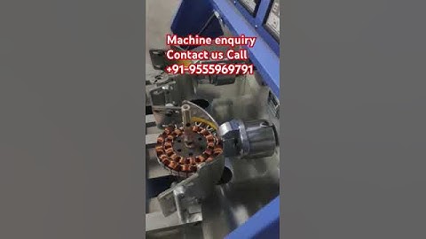 #kddk Automatic ceiling fan CNC Winding Machine  Any enquiry contact us WhatsApp 9555969791