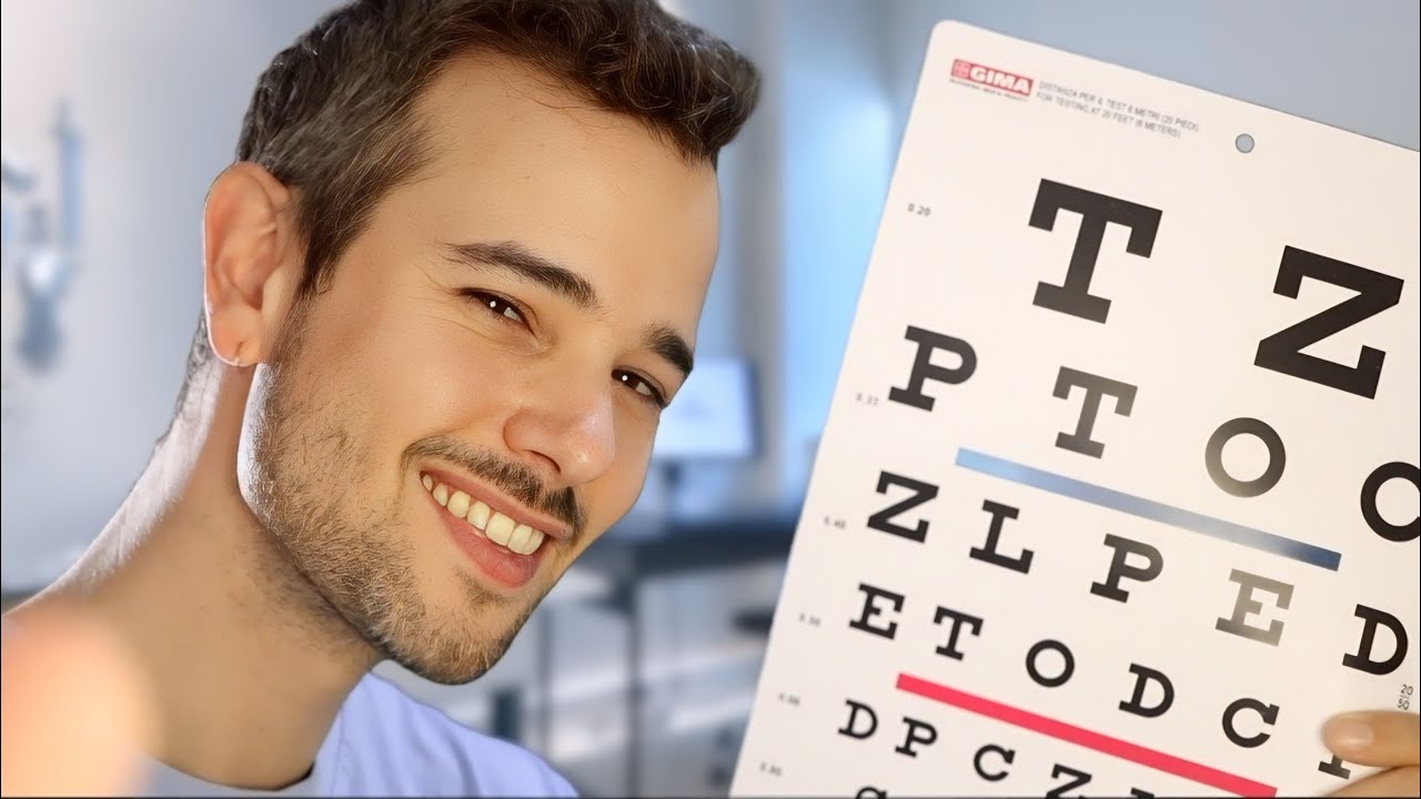 ASMR I TON OPHTALMOLOGUE TE RELAXE 👁️💤 | Examen des yeux