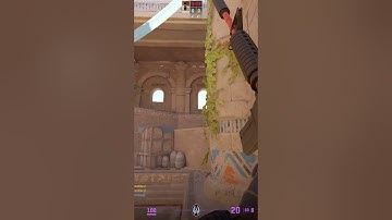 Combo Molotov And Flash For Take WATER On Anubis In CS2 #cs2 #shorts