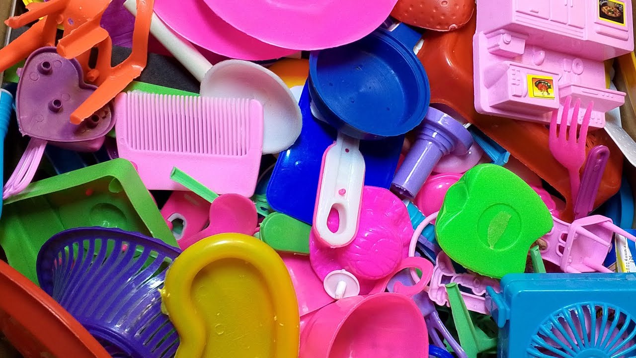 5Minutes Satisfying With Unboxing Hello Kitty Kitchen Set, Cutee Tiny Mini ASMR ‎...