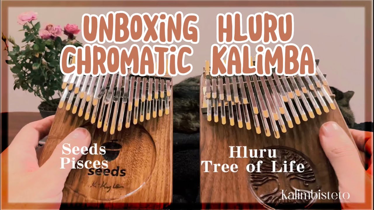 Unboxing Hluru 34-key kalimba】« Promise of the World » & « If
