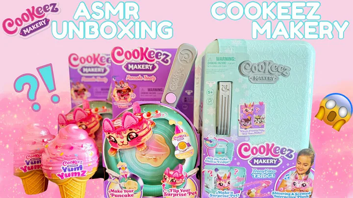 ASMR | Unboxing the Mystery *VIRAL* Cookeez Makery Freezy Fridge 🥶 Pancak Treatz 🥞 and Yum Yumz 🍦!!!
