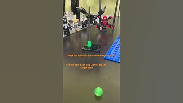 How I made my Symbiote Suit SpiderMan in Lego!!