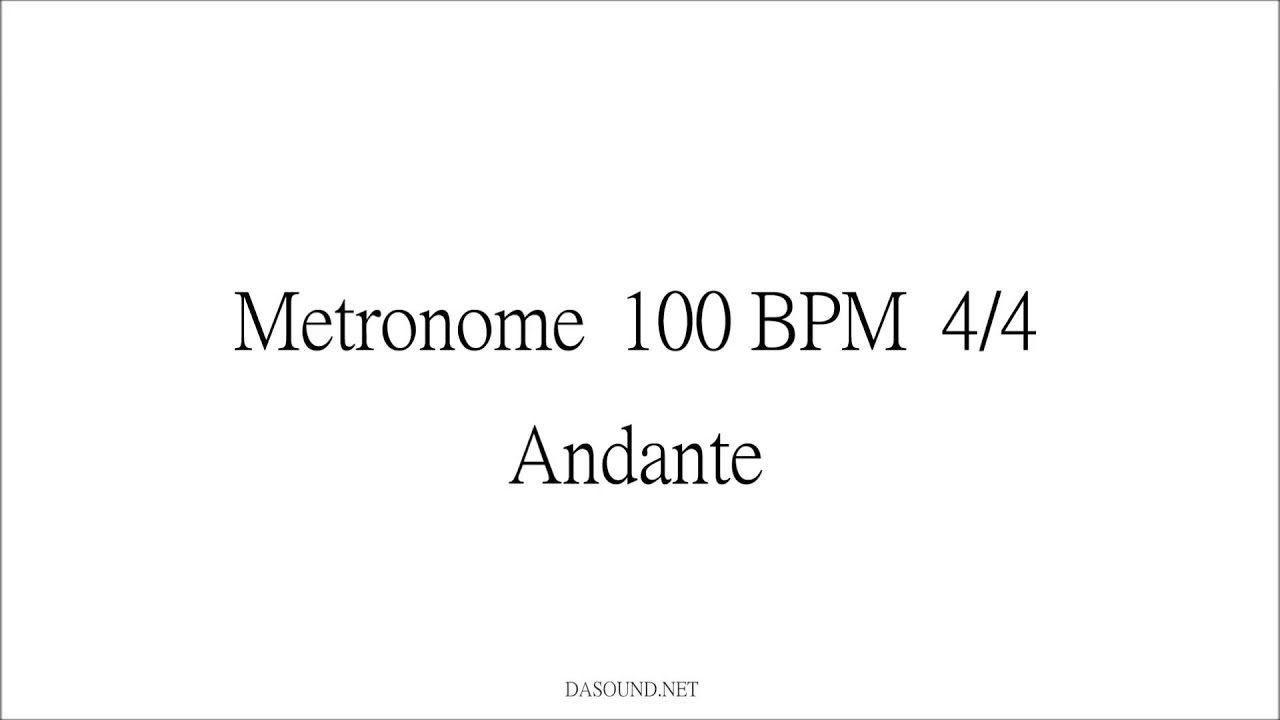 100 bpm metronome 100 bpm metronome