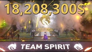 18,208,300$ Final Team Fight Of The International 10 of Dota 2