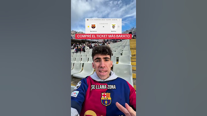 COMPRÉ EL TICKET MÁS BARATO DE LA CHAMPIONS LEAGUE