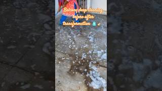 Balcony Deep Cleaning Before After Transformation