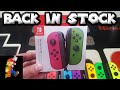 Joy-Con Neon Pink / Neon Green Unboxing - Back in Stock