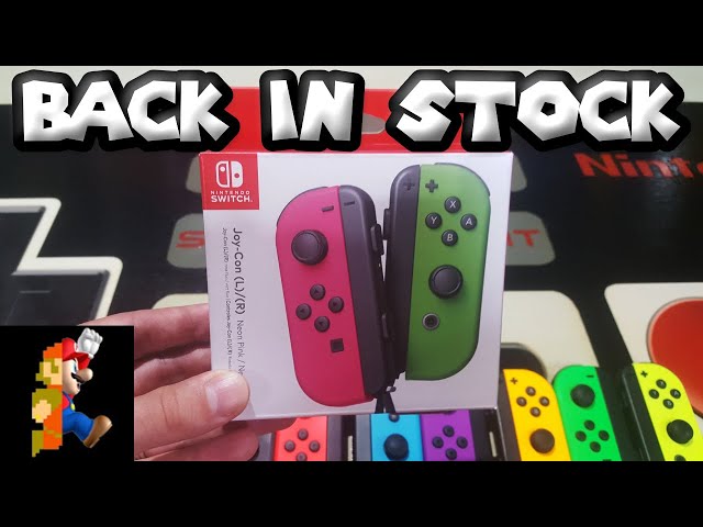 Nintendo Switch Joy-Con (R) Neon Pink