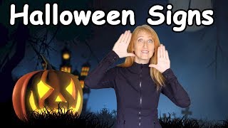 ASL Halloween Signs