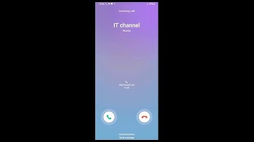 Samsung Galaxy A03 Incoming Call (Screen)