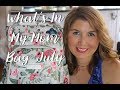 What&#39;s in my Ju-Ju-Be Mom Backpack | July