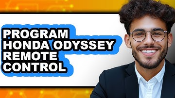 How to Program Honda Odyssey Remote Control (Only Way)