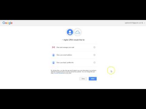 Google Mail Sync - Agile CRM