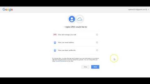 Google Mail Sync - Agile CRM