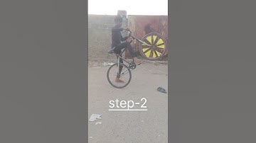 How to Wheelie in cycle Tutorial 20 second | Subscribe for more | #shorts #cyclestunt #wheelie
