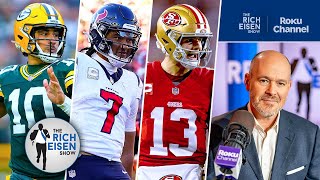 Which NFL QB Will Take a Bigger Leap Next Season: Love, Stroud or Purdy? | The Rich Eisen Show