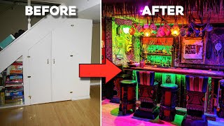 They Built A Tiki Bar In Their Basement!