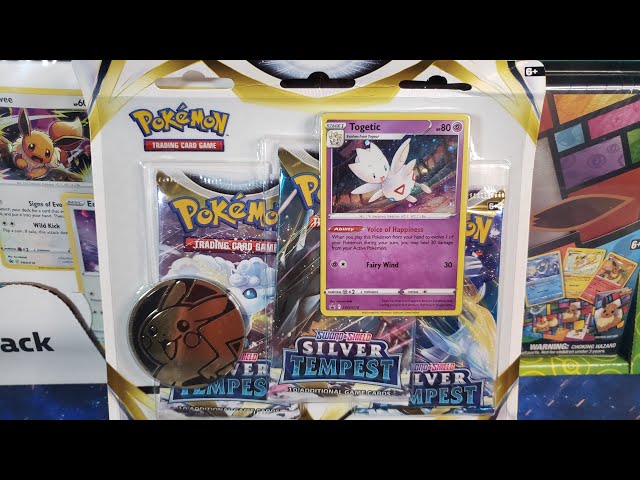  Pokemon Silver Tempest Triple Pack Togetic