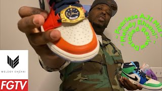 fake melody ehsani jordan 1