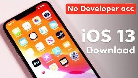 How to download IOS 13 (No Developer account) - Khmer language