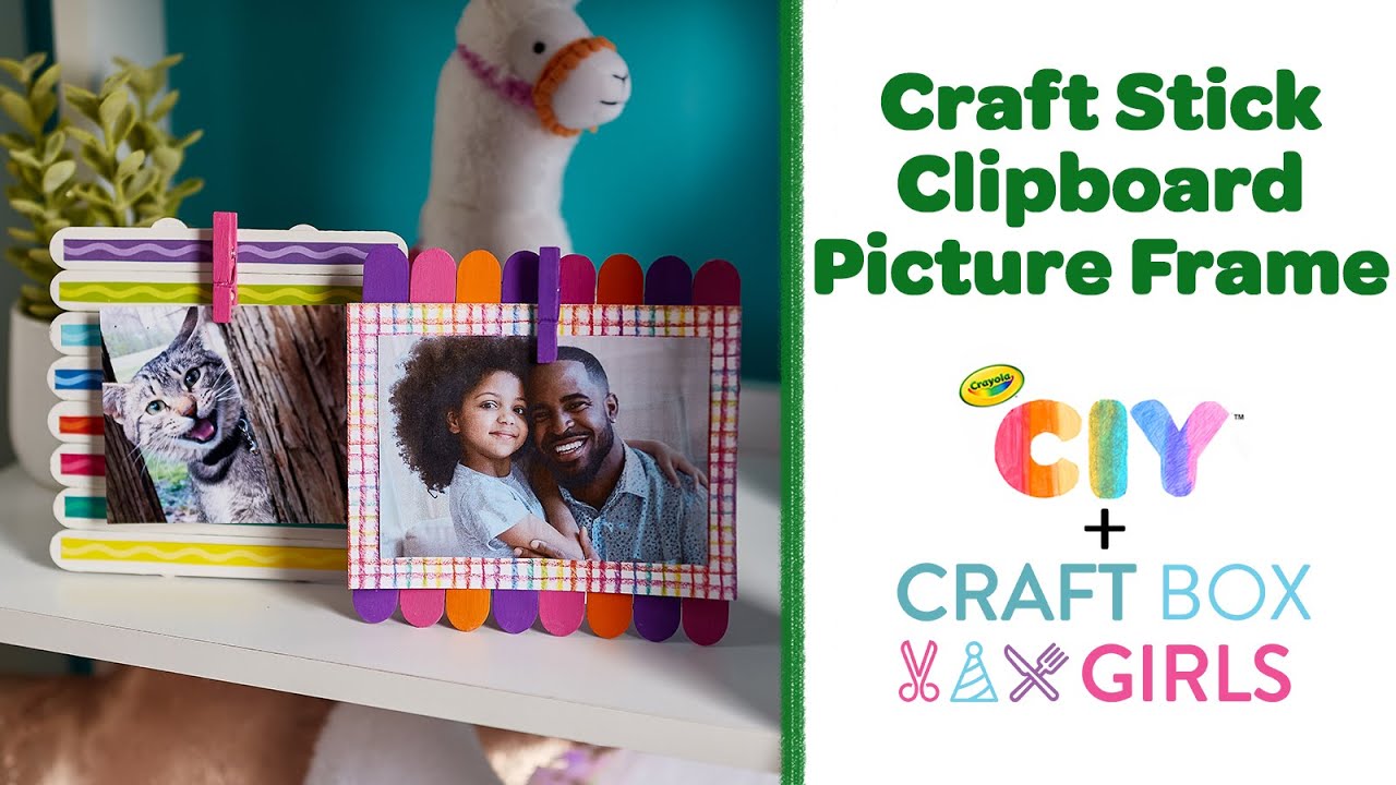 Paper Quill DIY Picture Frame, Crafts, , Crayola CIY, DIY  Crafts for Kids and Adults