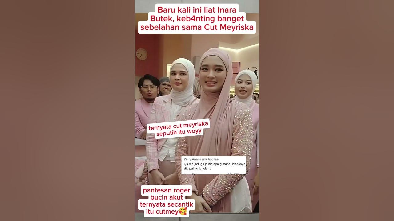 Disini Inara keb4nt!ng bgt sebelahan sama cut meyriska #shorts #inararusli #cutmeyriska