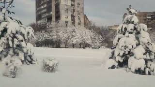 Донбасс завалило снегом. 31 марта