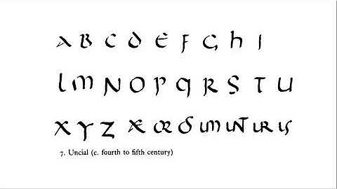 How To Read Medieval Manuscripts Written In Uncial & Half-Uncial Scripts