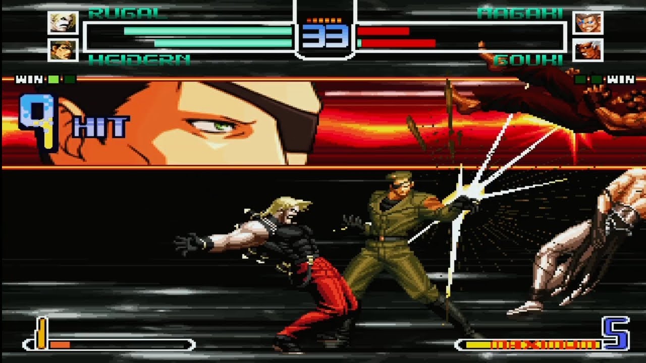 RUGAL & HEIDERN - KOF 2002 MUGEN - SIMUL ARCADE - 1