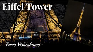 Eiffel Tower Night view | So beautiful | #parisvisheshams #toureiffel #paris #france #nightview