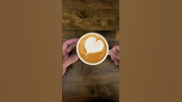 Mastering the Basics of Latte Art: The Heart (Day 3) #espresso #latte #latteart