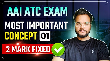 AAI ATC EXAM 2025 : MOST IMPORTANT TOPICS : 1 #aaiatc2025 #aaiatcexam