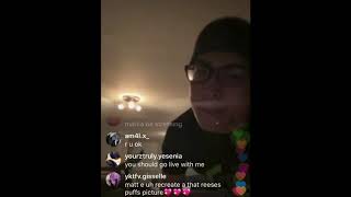 Mattia polibio live on his spam pt 1 (very funny)2-26-20