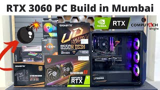 MSI RTX 3060 With Ryzen 5 5600X Pc Build in Mumbai | Computech Thane