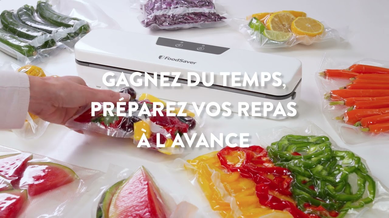 Système d'emballage sous vide FoodSaver® FFS015X - FoodSaver France